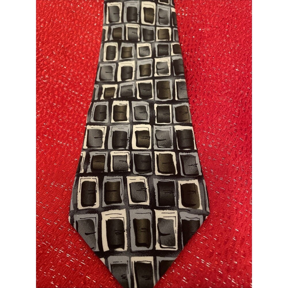 VTG 1996 Jerry Garcia 100% Silk Tie New York NY Collection Fourteen 14 57” Inch